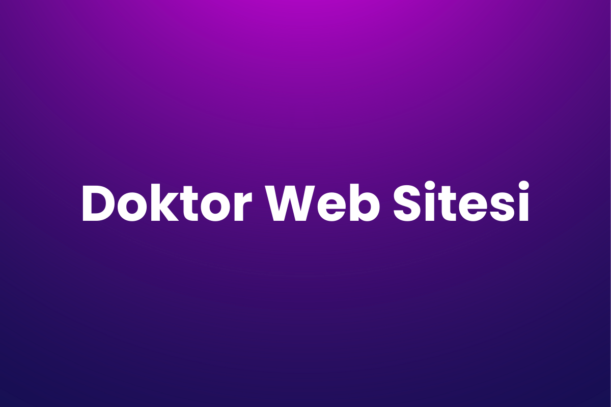 Doktor Web Sitesi