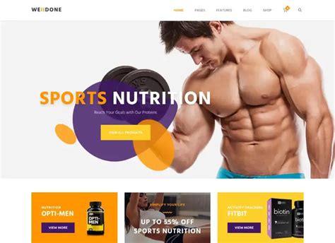 WordPress Sağlıklı Yaşam Teması: Beslenme ve Fitness İçin